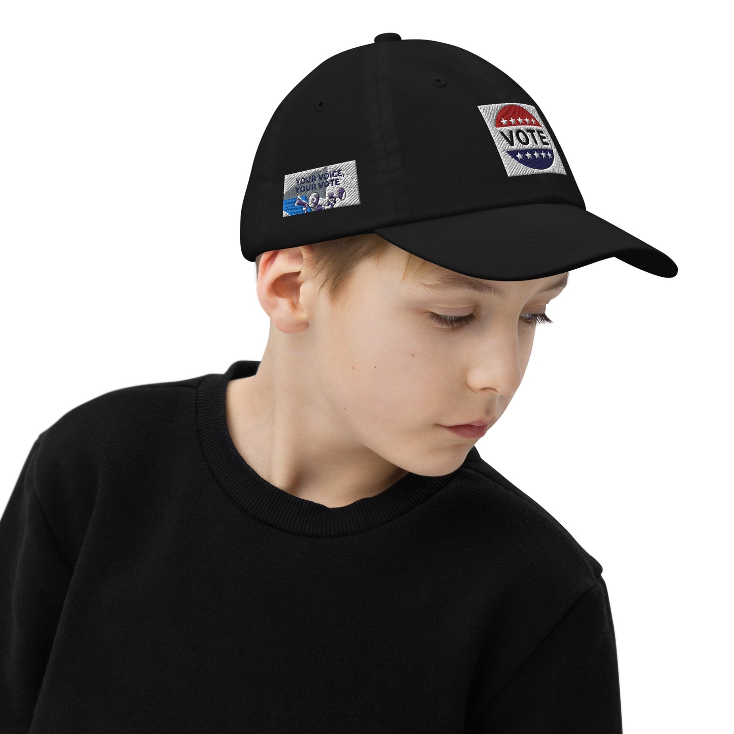 Youth baseball cap